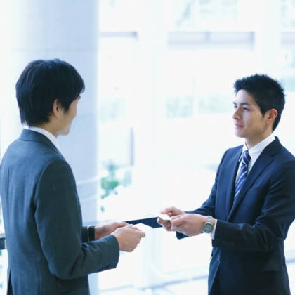 【ここが見られる‼️】名刺交換④